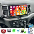 Android14 Autoradio Carplay GPS Navi WIFI 128G Für VW Sharan 7N Seat Alhambra II