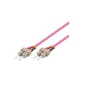 LWL-Kabel, 20 m, Duplex OM4 (Multimode, 50/125) SC/SC