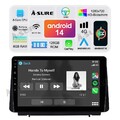 6+128G Für Ford Focus Bj. 2019-2023 Android 14 Carplay Autoradio Navi GPS SWC BT