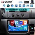 KAM DAB+ Für Skoda Fabia II 2008-2013 Android13 Autoradio Carplay GPS NAVI 2+64G