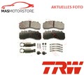 SATZ BREMSBELÄGE BREMSKLÖTZE HINTEN TRW GDB5067 P FÜR MAN TGA,TGS,TGX,TGM