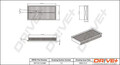 Luftfilter Filtereinsatz DP1110.10.0060 Dr!ve+ für AUDI SEAT SKODA VW