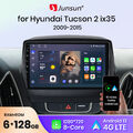 6+128GB Für Hyundai IX35 Tucson 2009-2015 Android13 Autoradio 4G GPS NAVI V1Plus