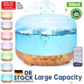 Luftbefeuchter Ultraschall 500ml LED Aroma Diffuser Humidifier mit Fernbedienung