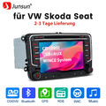 CD DVD USB*2 Autoradio WiFi Navi FM Für VW Passat CC Golf 5/6 Tiguan Skoda SEAT