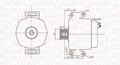 MAGNETI MARELLI LICHTMASCHINE GENERATOR 150A passend für MERCEDES-BENZ C-KLASSE