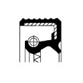 CORTECO Wellendichtring Nockenwelle 19036887B für PEUGEOT ROVER CITROËN 407 607