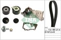 INA Wasserpumpe + Zahnriemensatz 530 0640 30 für RENAULT DACIA NISSAN