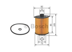 BOSCH F 026 407 152 Ölfilter  für VOLVO Filtereinsatz