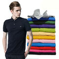 Men's Lacoste2 Mesh Short Sleeve Polo Shirt Classic Fit Button Down T-Shirt Tops
