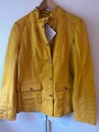 Damen bonprix Echtlederjacke Lederjacke Bikerjacke Yellow B-Ware Gr36-56 NEU