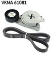 SKF VKMA 61081 Keilrippenriemensatz für TOYOTA Yaris Schrägheck (P9)