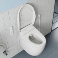 Dusch-WC Spülrandloses Hänge WC mit Bidet Funktion und Smart Toilettendeckel