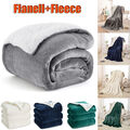 Hochwertige Wohndecken Kuscheldecken Extra Dicke Warm Weich Couchdecke Sofadecke