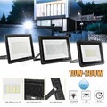 10-200Watt LED Fluter Flutlicht IP65 Außenleuchte Außen Garten Fassadenstrahler