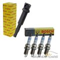BOSCH ZÜNDSPULE + 4x BOSCH ZÜNDKERZEN FÜR BMW 3-ER E46 316 318 320 N40 N42
