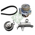 1x Wasserpumpe + Zahnriemensatz Schaeffler INA 530 0345 30 passend für AUDI