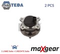 33-0794 RADLAGERSATZ RADLAGER SATZ HINTEN MAXGEAR 2PCS FÜR FORD GALAXY,S-MAX 2L