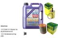 MANN Inspektionspaket 5 L LIQUI MOLY Leichtlauf High Tech 5W-40 für Peugeot 106