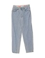 ANGELS Damen Straight Jeans IT 42 Medium W30 L28 Blau Baumwolle CK20
