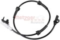 Original METZGER Sensor Raddrehzahl 09001346 für Land Rover