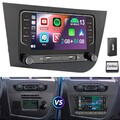 DAB+ 2+64G Für Seat Leon MK2 1P1 2005-2012 Android 14 Autoradio GPS WIFI SWC RDS