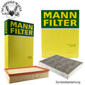 MANN Filter Luft + Innenraumfilter Aktivkohle MERCEDES-BENZ