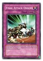 Yu-Gi-Oh! Final Attack Orders Common englisch Dr1-EN207 Letzte Angriffsbefehle