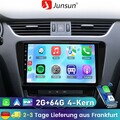 10" 2+64GB Android 14 Für Skoda Octavia III 2013-2018 CarPlay Autoradio GPS NAVI