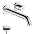 hansgrohe Tecturis S Einhebel-Waschtischarmatur Unterputz für Wandmontage,