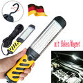 LED KFZ Arbeitsleuchte Akku Werkstattlampe Handlampe Stablampe mit Haken/Magnet