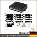 LCD Einparkhilfe +8 Sensoren Universal Schwarz PDC Nachrüsten Parkhilfe