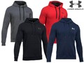 Herren Under Armour Rival Hoodie Vlies Heizung Freizeitpullover Känguru Tasche 