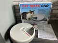Cat Mate C50 automatischer Tierfutterautomat mit 2 Eisbeuteln 5 Schüsseln verpackt