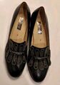 Gabor Leder Pumps Dunkelblau Mit Applikation