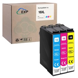 XL Patronen für Epson 16XL Workforce WF-2010W 2510WF 2630WF 2540WF 2530WF 2520NF