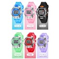 Digital Sport Watch Wasserdichte elektronische LED Alarm Week Display Armbanduhr
