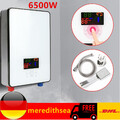 6500W Warmwasser Bade Sofort Durchlauferhitzer Dusche Set Digital Tankless 220V