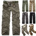 Herren Cargohose Lang Cargo Pure Vintage Arbeitshosen Army Outdoor Style Hose DE