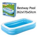 Bestway Pool 262 x 175 x 51cm Familypool Kinderpool Planschbecken NEU..