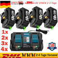 Für Makita Akku 18V 5Ah 6Ah 8Ah 12Ah BL1860B BL1850B BL1840B BL1830B / Ladegerät