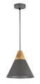 Maytoni Bicones Pendelleuchte, Hängeleuchte E27 Schwarz Grau