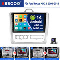 Android13 Autoradio 4+64G Apple Carplay Für Ford Focus II MK2 2004-2011 Navi Kam
