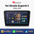 Android 13 10.1 Für Skoda Superb II 3T4 3T5 2008-2013 Autoradio GPS Navi Carplay