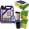 INSPEKTIONSKIT FILTER LIQUI MOLY ÖL 5L 5W-40 für VW Golf VI 5K1 1.6 1K1 2.0