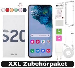 Samsung Galaxy S20FE SM-G780F/DS 128GB - Violett Cloud Lavender XXL Starterpaket