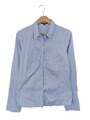 COMMA Langarmhemd Damen Hemd Gr. DE 40 blau Casual-Look