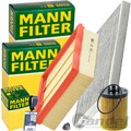 MANN FILTER INSPEKTIONSPAKET passend für OPEL CORSA D 1.0+1.2+1.4 60-90 PS