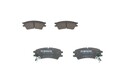 BOSCH Bremsbelagsatz Scheibenbremse 0 986 424 575 für HYUNDAI ATOS MX