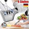 Profi Messerschärfer Messerschleifer 4 Stufen Schleifstein Smart Hand Schärfer